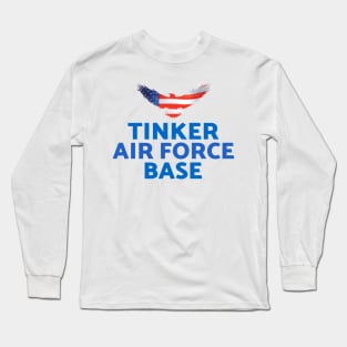 TINKER AIR FORCE BASE Long Sleeve T-Shirt